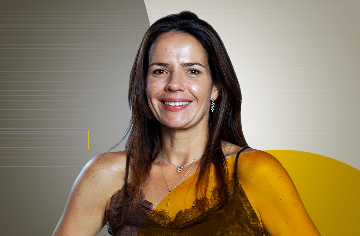 Claudia Furini, superintendente de marketing, sustentabilidade, UX e CX do Banco BV