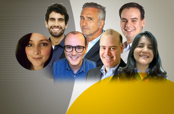 Entrevista_ClienteSA_10_09 Ana Carolina Ribeiro de Abreu, Eduardo Lemos, Leonardo Chiarini, Luis Guilherme Prates, Marcos Riva, Marcelo Ribas e Soraia Fidalgo
