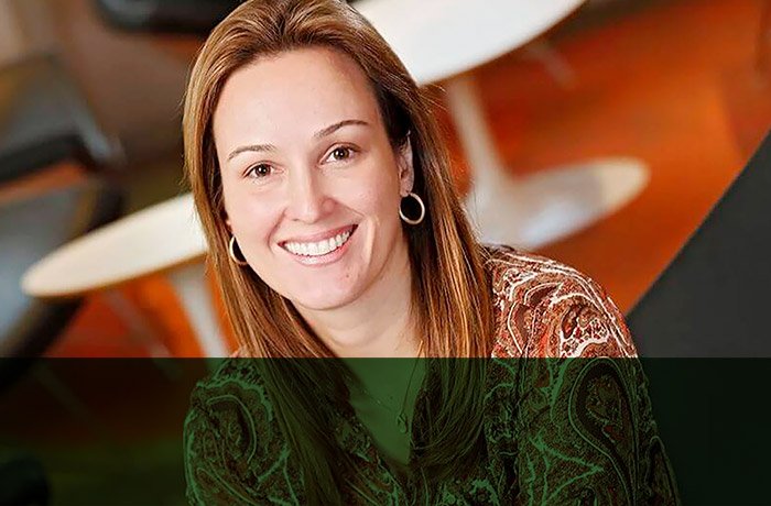 Priscyla Laham, vice-presidente de vendas para o mercado corporativo e SMB da Microsoft Brasil