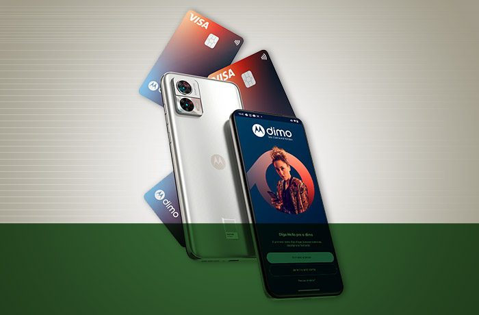 Motorola vira banco e lança conta digital grátis Dimo