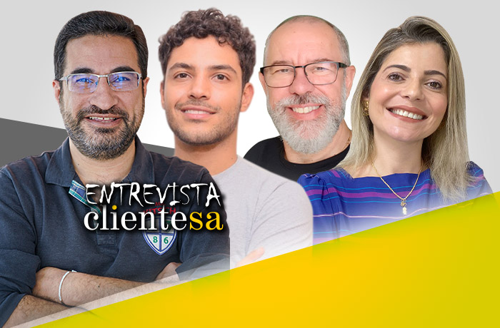 Rodrigo Tavares, Vinicius Carvalho, Marcos Davidiuk e Danusa Correa