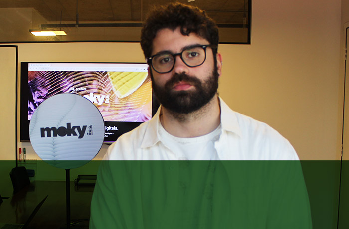 Marcelo Pepice, redator e estrategista de conteúdo da Moky Digital, unidade de negócio da Netza&CO