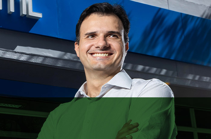 Bruno Simão, vice-presidente de clientes, crescimento e marketing do Banco Mercantil