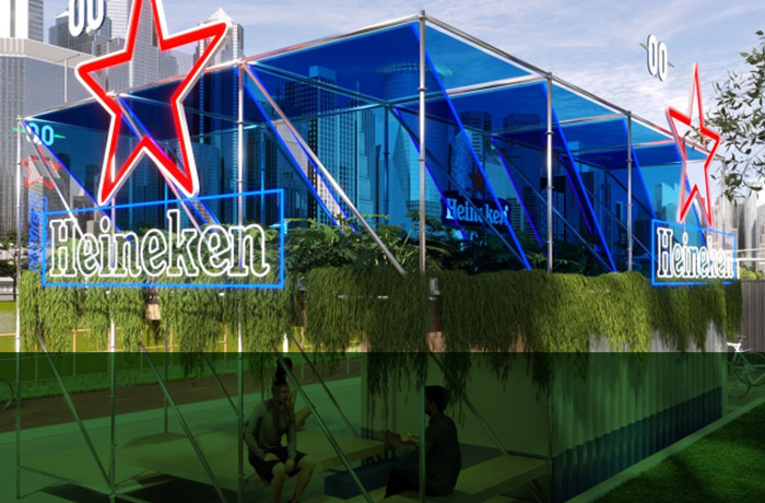 Heineken inaugura ativação focada em esporte e entretenimento