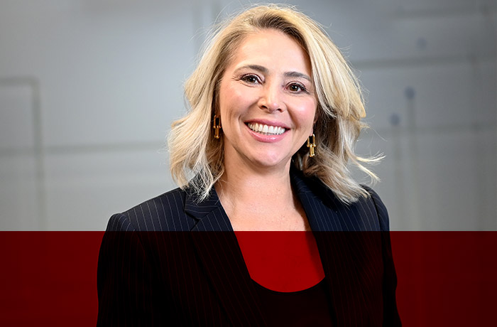 Raquel Possamai, diretora-executiva da Embratel para mercado financeiro
