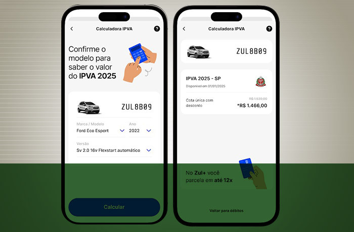 Zul+ lança ferramenta para facilitar cálculo do IPVA 2025