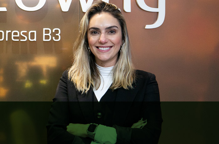 Francielly Feijó, diretora da unidade de Sales & Marketing na Neoway