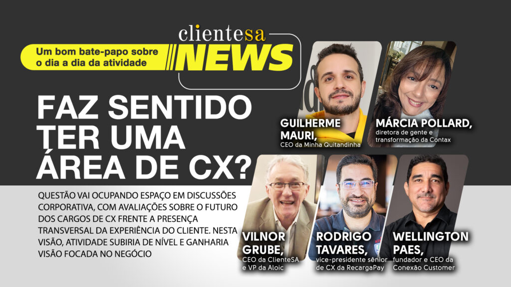 Faz sentido ter uma área de CX?