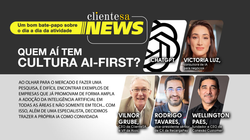 Quem aí tem cultura AI-First?