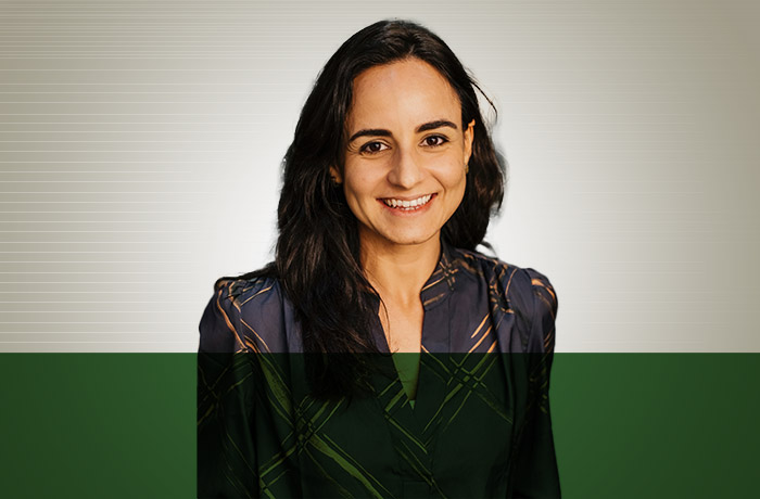 Gabriela Aguiar, líder de ecossistemas na Plug and Play Brazil