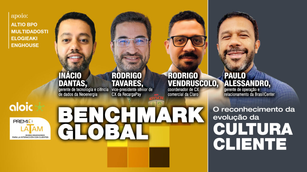 Benchmark global: O reconhecimento da evolução da cultura cliente