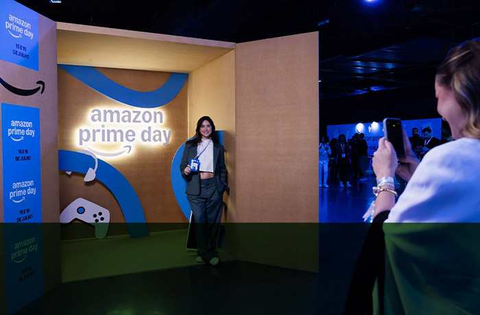 Amazon e Oito realizaram Creator Lab Prime Day 2025 para criação de conteúdo