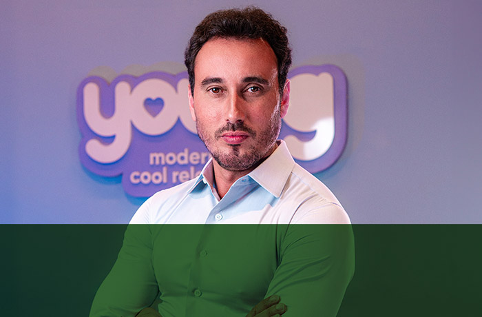 Henrique Borges, VP executivo de vendas, marketing e novos negócios da Somos Young