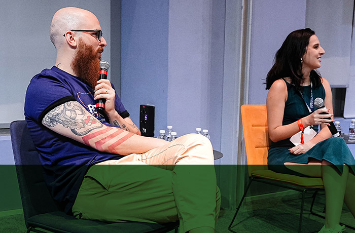 Marcão Andrade e Laura Silva