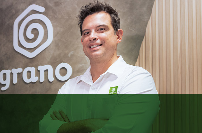 Michele Funari Neto, executivo sênior de vendas e marketing da Grano Alimentos