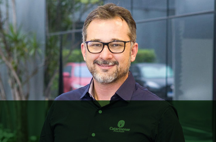 Anderson Gomes, head de recursos humanos da Catarinense Pharma