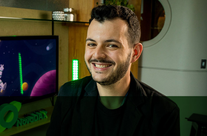 César Felix, head de CX & Ops da NovaDAX