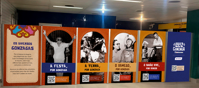  No mês do Dia do Nordestino, Motiva homenageia Luiz Gonzaga com mostra na Estação República
