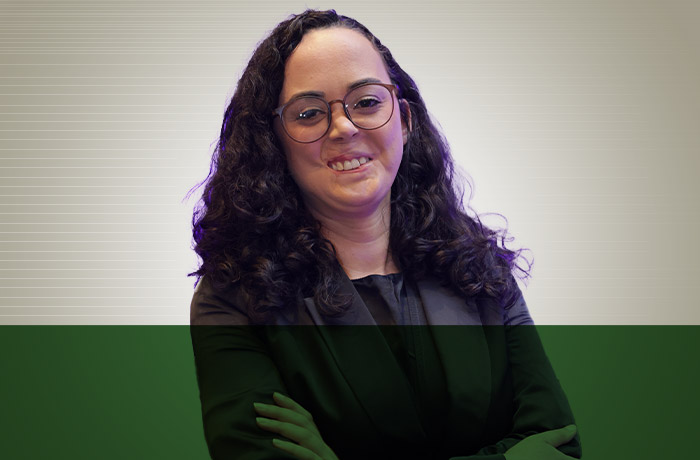 Gleissieli Souza, coordenadora de conteúdo e SEO na Aunica Interctive Marketing
