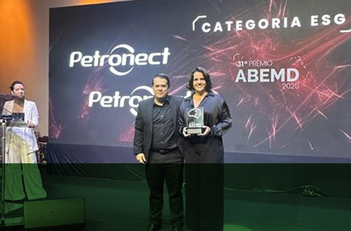 Petronect conquista ouro e prata no Prêmio Abemd