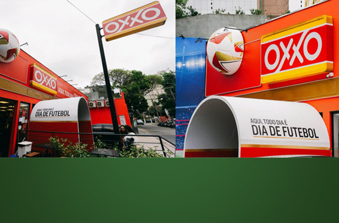 Oxxo e Amstel transformam paixão por futebol em experiências dentro e fora da loja