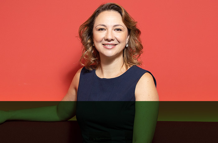 Aline Alexandrino, gerente executiva de marketing de spreads da MBRF