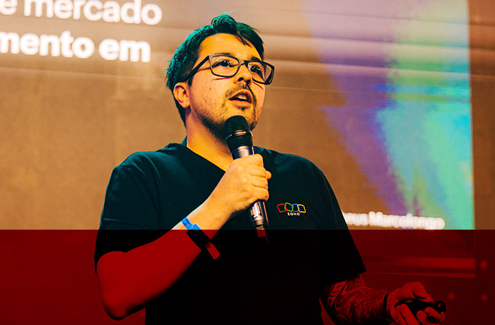 Matheus Marcolongo, gerente de marketing de Zoho Desk