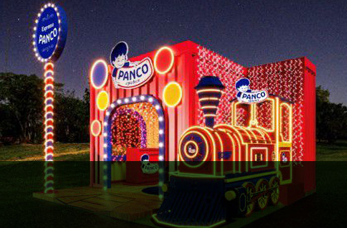 Panco cria experiências natalinas em parque de São Paulo