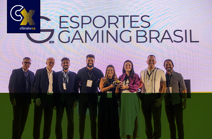 Esportes Gaming Brasil recebe ouro no Prêmio CX ClienteSA