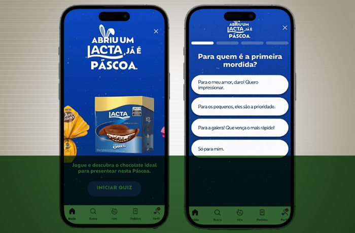 iFood e Lacta usam IA em experiência personalizada de Páscoa