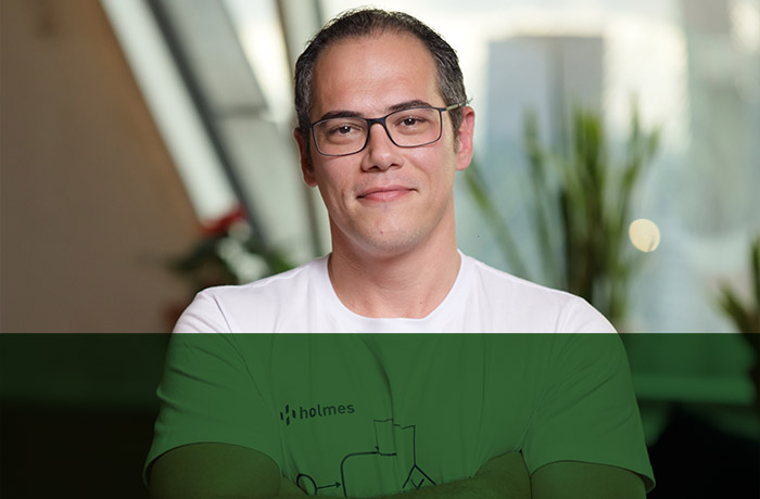 Rafael Martinelli, CEO e fundador do Holmes