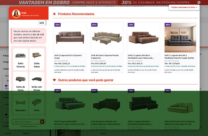 Mobly aumenta em 10 vezes a conversão no e-commerce com uso de IA