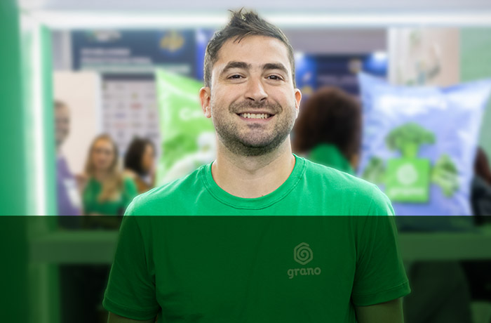 Thiago Terra, gerente executivo de estratégia comercial e trade marketing da Grano Alimentos