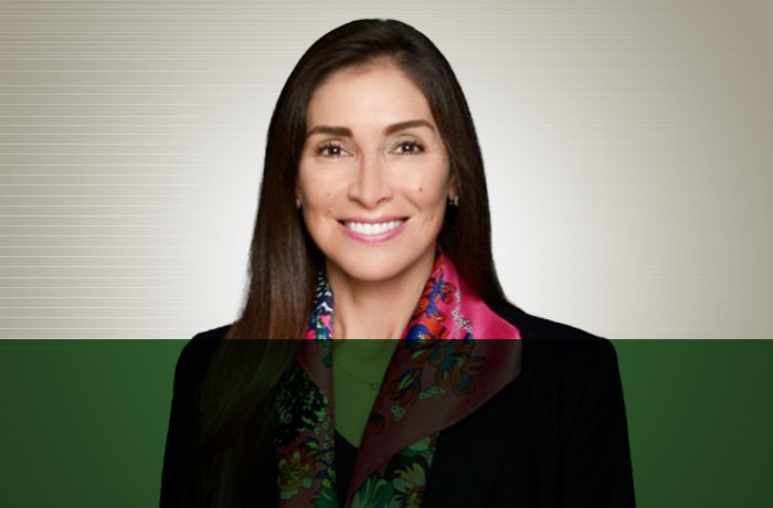 Catalina Tobar, head de produtos de crescimento e parcerias da Visa para América Latina e Caribe