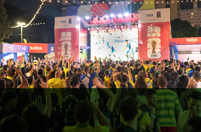 Dream Experience desenvolve experiências para Visa na Copa do Mundo