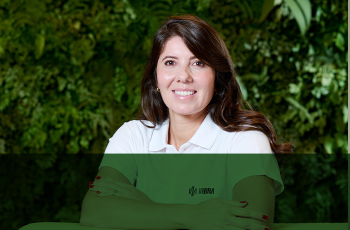 Mariana Santarém, vice-presidente de marketing e experiência do cliente da Vibra