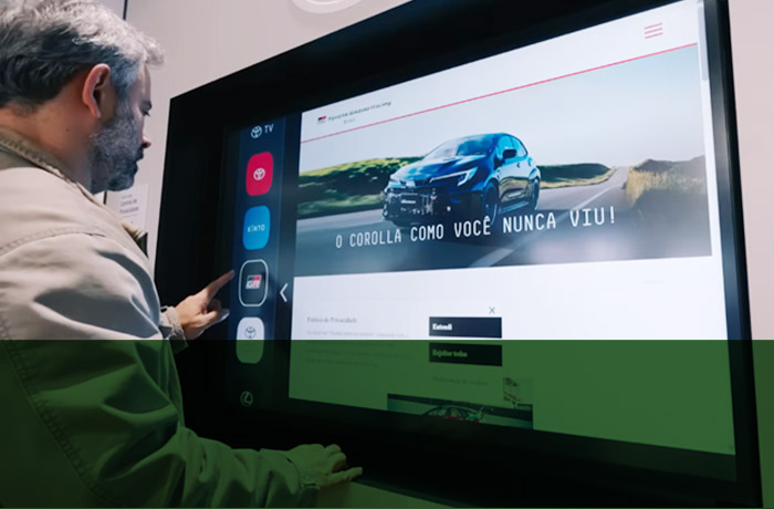 Samsung e Toyota transformam experiência nas concessionárias com digitalização