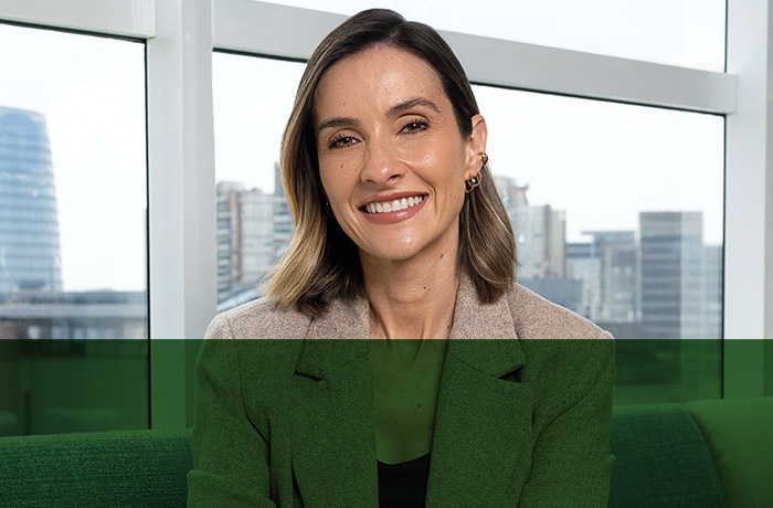 Giovana Orlandeli, diretora de branding e comunicação de Vult e marcas B2B do Grupo Boticário