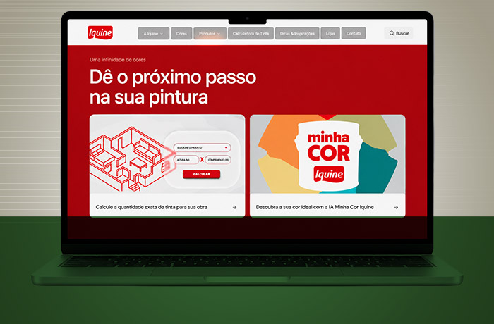 Tintas Iquine lança site com IA que ajuda clientes na escolha de soluções