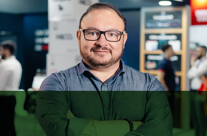Luis Peixoto, sales manager e VP de tecnologia focada em creatio da H&CO Brasil
