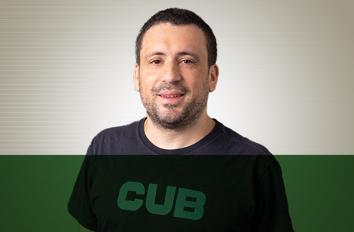 Leonardo Gasparin, CEO e cofundador da CUB
